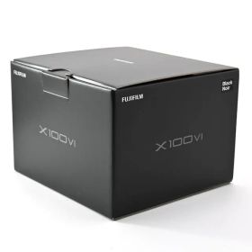 ＜未開封品＞ FUJIFILM X100VI ブラック｜約4020万画素 高級コンパクトデジタルカメラ｜23mm F2固定レンズ｜新品未開封