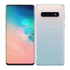 【SIMロック解除済】au Galaxy S10 SCV41 プリズムホワイト SAMSUNG 当社3ヶ月間保証 中古 イオシス