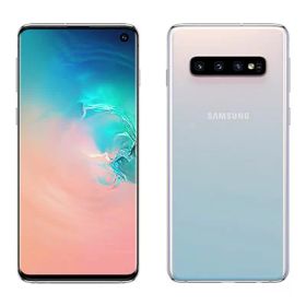 Samsung Galaxy S10 Single-SIM SM-G973C【8GB 128GB Prism White 楽天版SIMフリー】 SAMSUNG 当社3ヶ月間保証 中古 イオシス