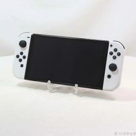 【中古】Nintendo(任天堂) Nintendo Switch 有機ELモデル Joy-Con(L)／(R) ホワイト 【297-ud】