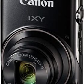 Canon コンパクトデジタルカメラ IXY 650 ブラック 光学12倍ズーム/Wi-Fi対応 IXY650BK