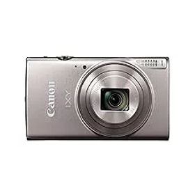 【中古】Canon コンパクトデジタルカメラIXY650m シルバー 光学12倍ズーム/Wi-Fi対応 IXY650mSL