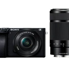 【展示品】 SONY α6400 ILCE-6400Y ダブルズームレンズキット (ブラック)