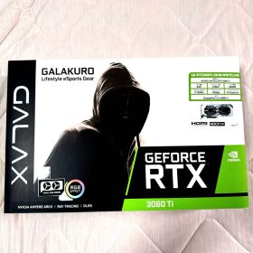 RTX3060 Ti White 8GB GALAKURO 白 動作確認済 箱付