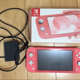 Nintendo Switch Lite コーラル 外箱・純正充電器付