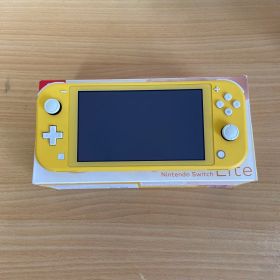 任天堂 Switch Lite 本体 イエロー 純正アダプターと箱付き