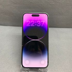 美品 国内版 SIMフリー iPhone14 Pro 256GB ディープパープル色