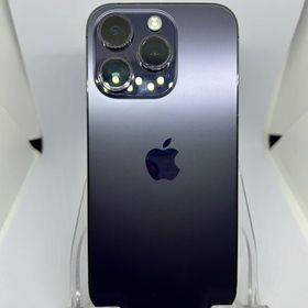○SIMフリー iPhone14Pro 256GB ディープパープル バッテリー82%
