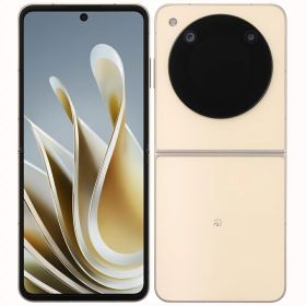 【中古】A+ランク【未使用に近い】 SIMフリー A304ZT ZTE Libero Flip 5G ゴールド 本体のみ 利用制限〇(白ロム) 送料無料
