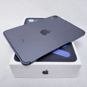 (中古) iPad mini（第6世代/2021） Cellular 256GB スペースグレイ /MK8F3J/A 【国内版 SIMFREE】、SIMフリー