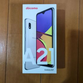 docomo Galaxy A21 ホワイト