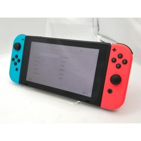 【中古】Nintendo Switch 本体 Joy-Con(L) ネオンブルー/(R) ネオンレッド HAD-S-KABAH 【2022年11月】【大須2】保証期間１ヶ月【ランクB】