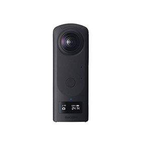 RICOH THETA Z1 ブラック 360度カメラ 1.0型裏面照射型CMOSセンサー搭載 23MP高解像静止画 手ブレ補正機能搭載 4K動画 360度空間音声 RAW現像対応 高