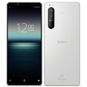 【中古】Bランク【やや傷や汚れあり】 SIMフリー SOG01 SONY Xperia 1 II ホワイト 本体のみ 利用制限〇(白ロム) 送料無料