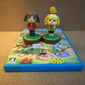 どうぶつの森 amiiboフェスティバル wiiu アミーボ ケント しずえ