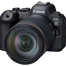 【ポイント10倍】 CANON デジタル一眼カメラ EOS R6 Mark II RF24-105L IS USM レンズキット [タイプ：ミラーレス 画素数：2560万画素(総画素) 2420万画素(有効画素) 撮像素子：フルサイズ 36mm×24mm CMOS 重量：588 g] 【P10倍】