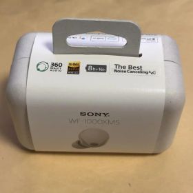 SONY ワイヤレスイヤホン WF-1000XM5 プラチナシルバー 動作確認済