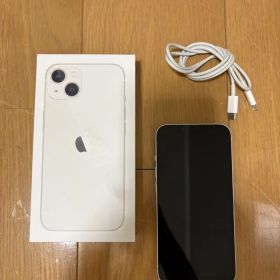 iPhone13 128GB ホワイト バッテリー75% 修理歴なし