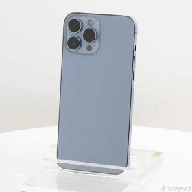 【中古】Apple(アップル) iPhone13 Pro Max 256GB シエラブルー MLJD3J／A SIMフリー 【262-ud】