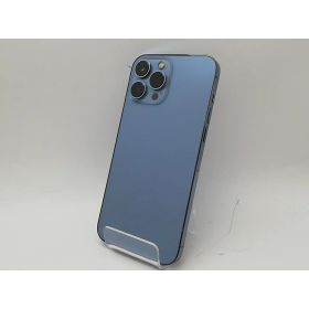 【中古】Apple SoftBank 【SIMフリー】 iPhone 13 Pro Max 128GB シエラブルー MLJ73J/A【府中ル・シーニュ】保証期間1ヶ月【ランクC】