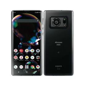 【SIMロック解除済】docomo AQUOS R6 SH-51B Black SHARP 当社3ヶ月間保証 中古 イオシス
