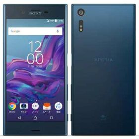 【SIMロック解除済】au Xperia XZ SOV34 Forest Blue SONY 当社3ヶ月間保証 中古 イオシス