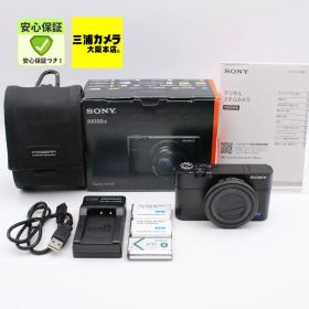 【極上品】 SONY Cyber-shot RX100V 光学ズーム2.9倍 180度チルト可動式液晶モニター 4K動画記録 DSC-RX100M コンパクトデジタルカメラ #085VV05156