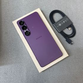 ★美品★ Xperia1 VII 256GB パープル 国内版SIMフリー 送料無料