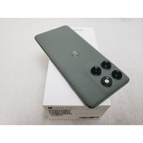(中古) motorola edge 60 pro シャドーグリーン【国内版 SIMFREE】、SIMフリー