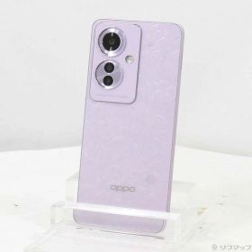 【中古】OPPO(オッポ) OPPO Reno11 A 128GB コーラルパープル CPH2603 SIMフリー 【348-ud】