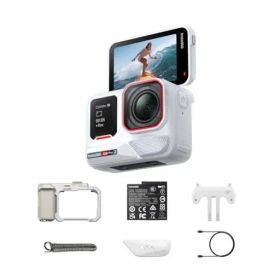 Insta360 Ace Pro 2 限定モデル アークティックホワイト – ストリート撮影キット ムーンライトシルバー|8Kカメラ|Leica共同開発 1/1.3インチセンサー|デュアルAIチップ 低照度性能|フリップスク…