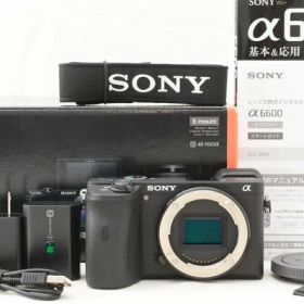 【中古】 『ほぼ新品』 Sony α6600 ボディ / ILCE-6600 / ソニー / Sony / ミラーレス一眼カメラ