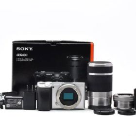 ■ 美品 ■ SONY α6400 ILCE-6400Y ダブルレンズ《元箱付》