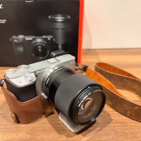 【極美品】SONY α6400（シルバー）＋SIGMA 30mm F1.4DC