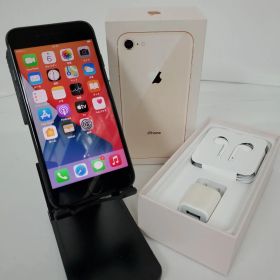 Apple iPhone 8 (MQ782)・スマホ・第11世代・ブラック・SIMロックあり・DOCOMOキャリア・64GBiOS 16.6 #002965