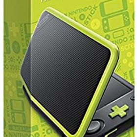 【中古】Newニンテンドー2DS LL 【ブラック×ライム】