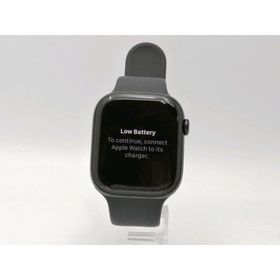 【中古】Apple Watch Series10 46mm GPS ジェットブラックアルミニウムケース/ブラックスポーツバンド (M/L) MWWQ3J/A【ECセンター】保証期間１ヶ月【ランクC】
