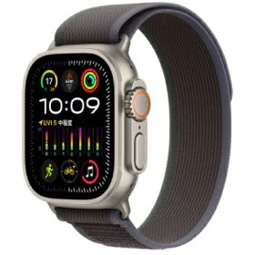 Apple Apple Watch Ultra2 49mm GPS+Cellularモデル MRF53J/A A2986【ナチュラルチタニウムケース/ブルー ブラックトレイルループ(S/M)】 [中古] 【当社3ヶ月間保証】 イオシス