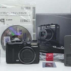 【H2001】 Canon PowerShot G9 ブラック キャノン