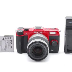 379ショット 美品 PENTAX Q10 レッド レンズキット #431