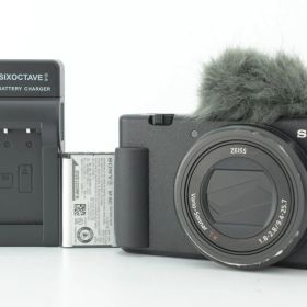 【美品】Sony VLOGCAM ZV-1 B Black ソニー コンパクト デジタルカメラ ブラック EF-TN-JP2798