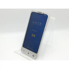 【未使用】SHARP SoftBank 【SIMフリー】 シンプルスマホ6 シャンパンゴールド 4GB 64GB A201SH【中野】保証期間3ヶ月