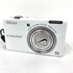 現状品 NIKON ニコン COOLPIX クールピクス S6200 バッテリー コンパクトデジタルカメラ ホワイト