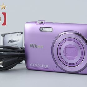【中古】Nikon ニコン COOLPIX S3500 オーキッドパープル コンパクトデジタルカメラ