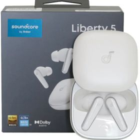 【Anker】アンカー『完全ワイヤレスイヤホン / Soundcore Liberty 5 / パールホワイト』A3957N21 2025年5月発売 音響機器 1週間保証【中古】