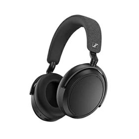 【中古】 ゼンハイザー(Sennheiser) ワイヤレスヘッドホン bluetooth MOMENTUM 4 Wireless ブラック 高性能ドライバー ノイズキャンセリング 60時間再生 タッチパネル 低遅延 aptX Adaptive マルチポイント 【国内正規品】