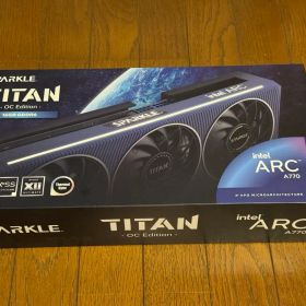 SPARKLE Intel Arc A770 TITAN OC 16GB