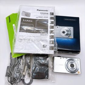 【極美品】Panasonic LUMIX DMC-FH5 シルバー コンデジ