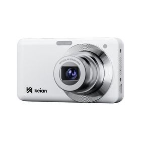 keian KDC125-WH ホワイト コンパクトデジタルカメラ (6400万画素) メーカー直送