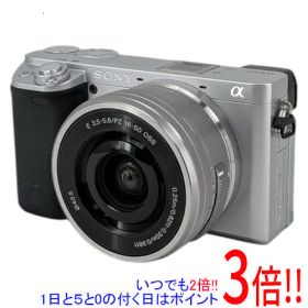 【延長保証対応!!】SONY ミラーレス一眼カメラ α6400 パワーズームレンズキット ILCE-6400L S シルバー